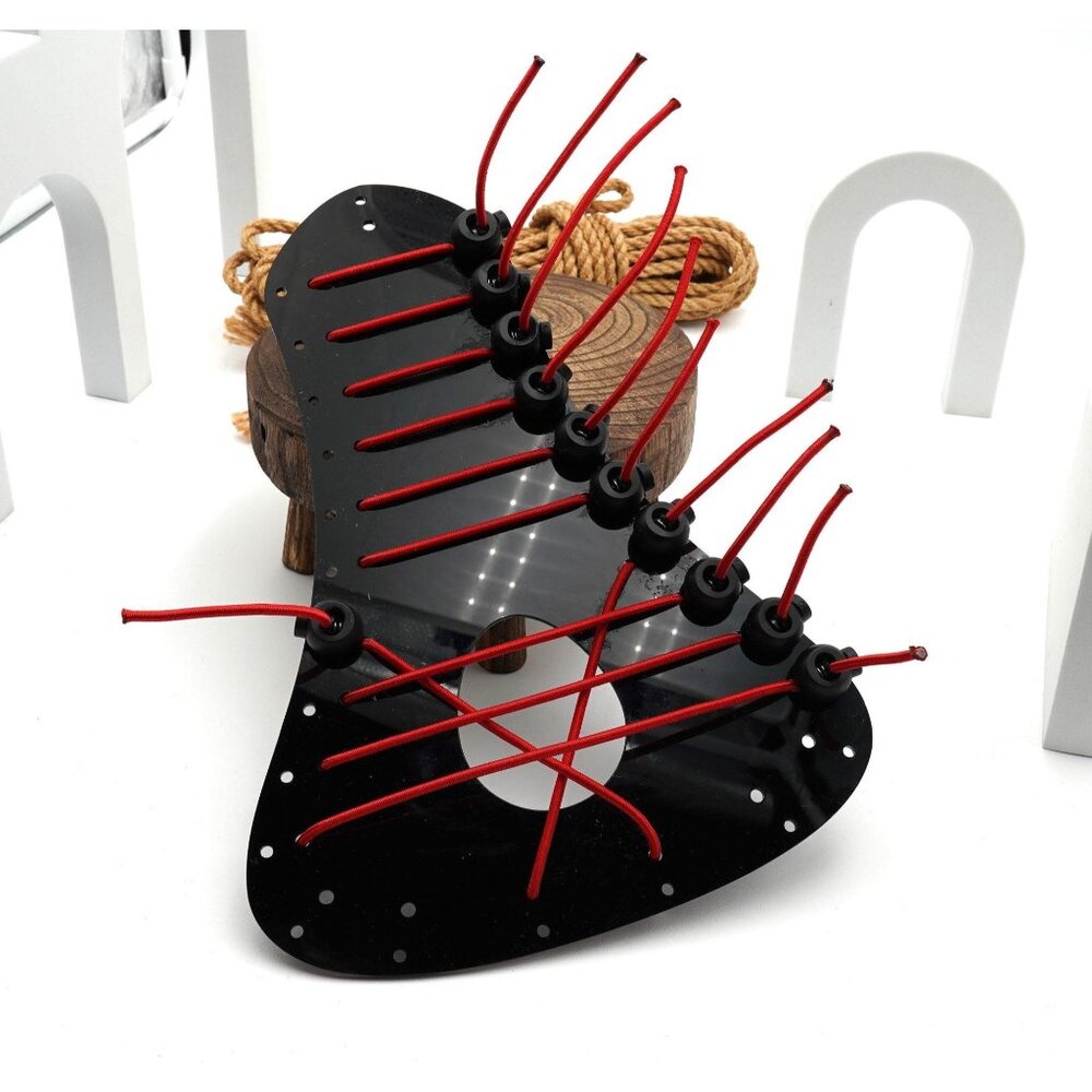 Mature CBT Laced Humbler Board with Bungee Cord Snaps BDSM Toy